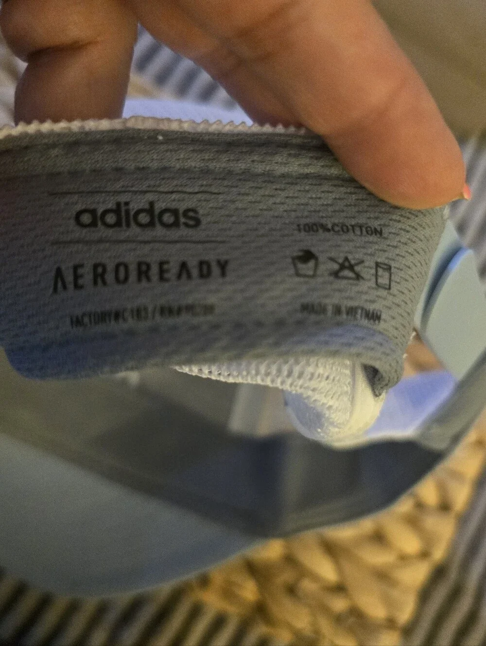 adidas Light Blue & White Women's Hat